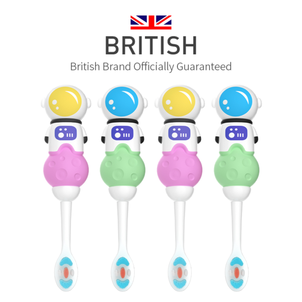 Kids' Toothbrush with Cute and Fun Cartoon Shape