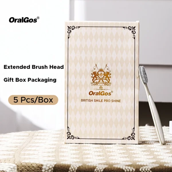 Extended Brush Head Toothbrush