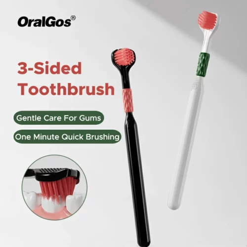 Advanced Soft Bristle Triple-Sided Toothbrush