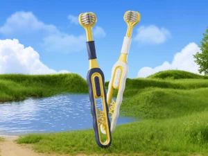 3 sided toothbrush for kids