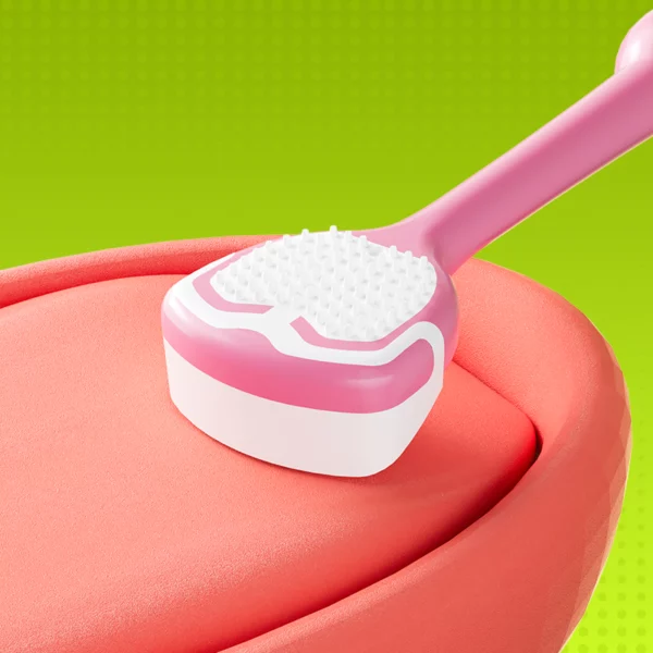 Dr.Baek KR049 Kids Toothbrush with Tongue Cleaner