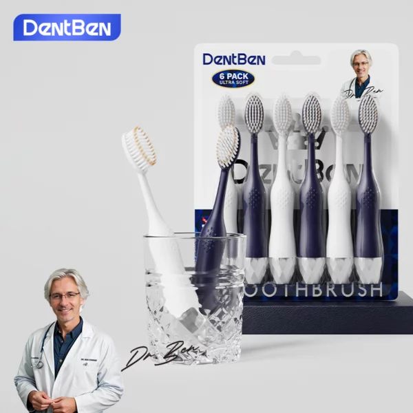 DentBen DB562 Ultra Soft Toothbrush Set
