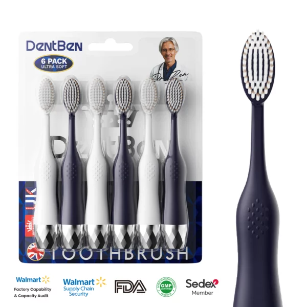 DentBen DB562 Ultra Soft Toothbrush Set