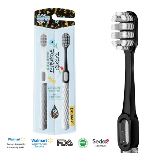 Dr. Baek 20101 Antibacterial Silver Ion Toothbrush