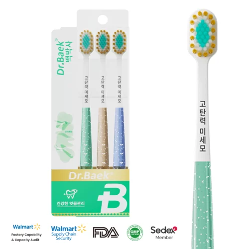 Dr.Baek KR031 High-Elasticity Micro Bristle Toothbrush Set