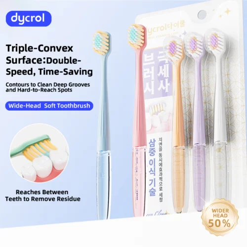 Dycol KR655 Korean Premium Ultra-Fine Bristle Toothbrush