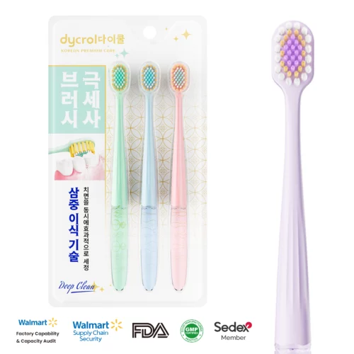 Dycol KR655 Korean Premium Ultra-Fine Bristle Toothbrush