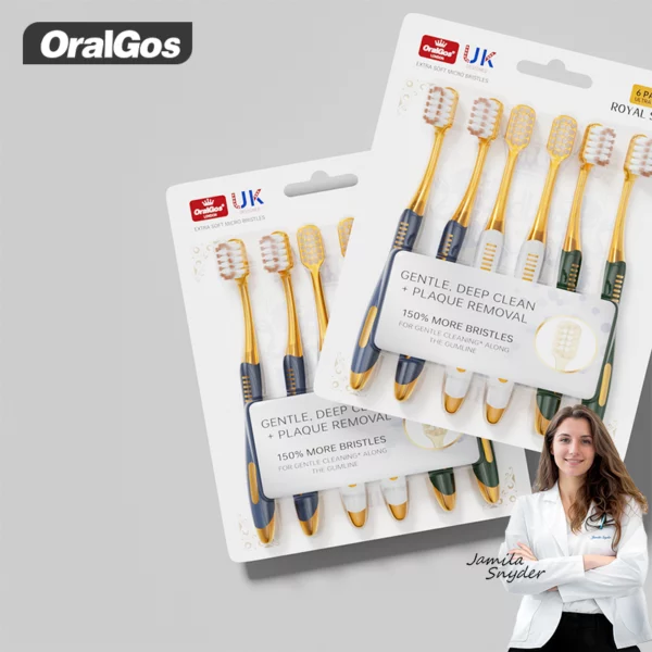OralGos DB099 Royal Shine Ultra Soft Toothbrush