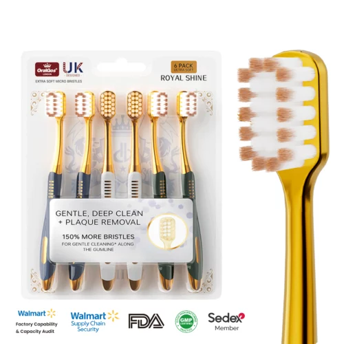 OralGos DB099 Royal Shine Ultra Soft Toothbrush