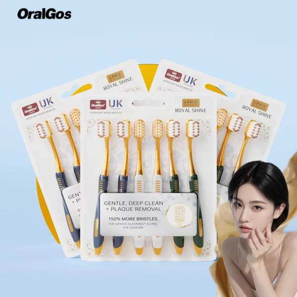 OralGos DB099 Royal Shine Ultra Soft Toothbrush