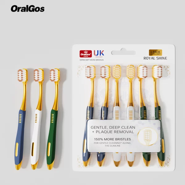 OralGos DB099 Royal Shine Ultra Soft Toothbrush