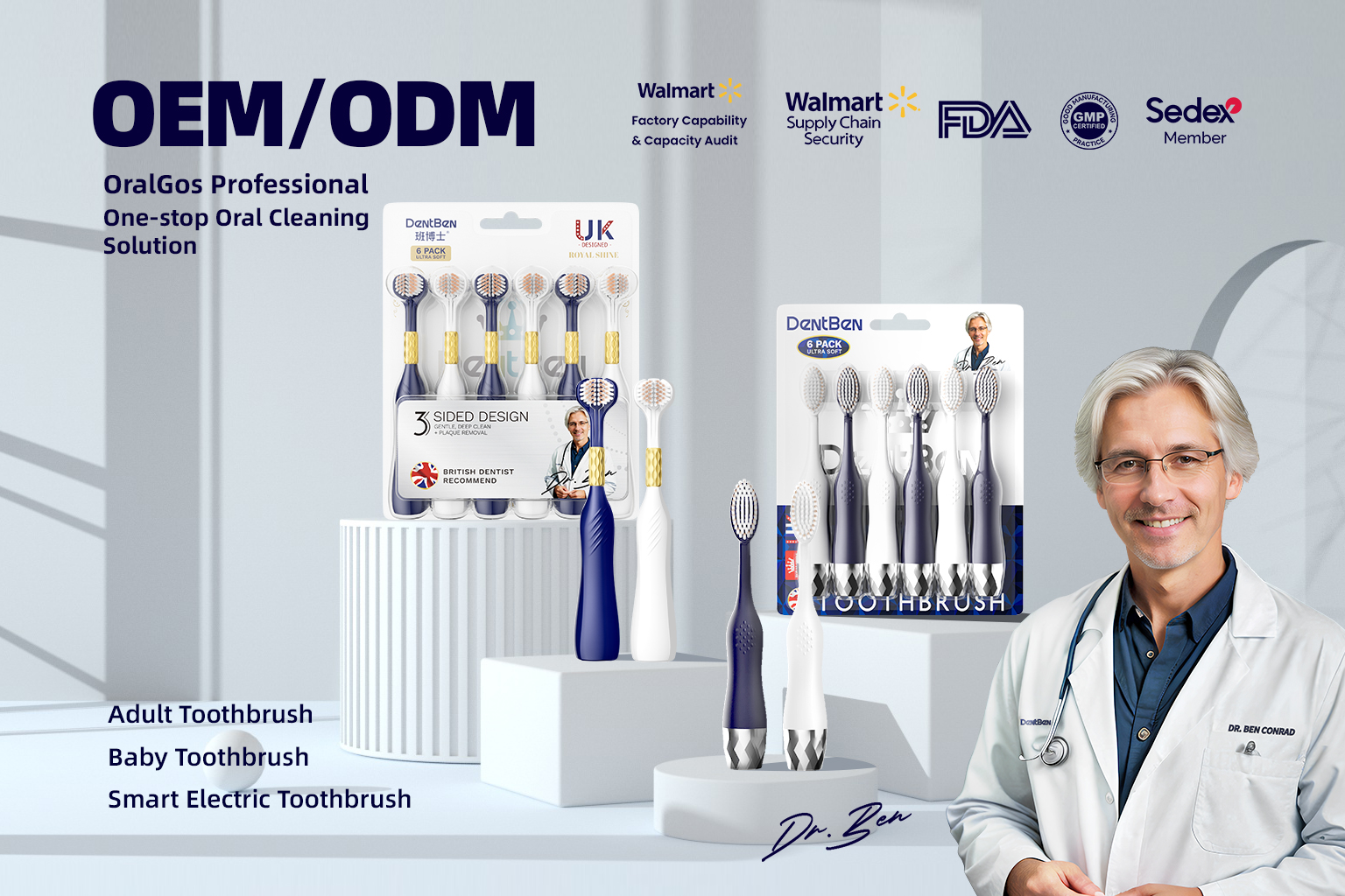 Dentist Recommended Toothbrush Brand – DentBen Innovation