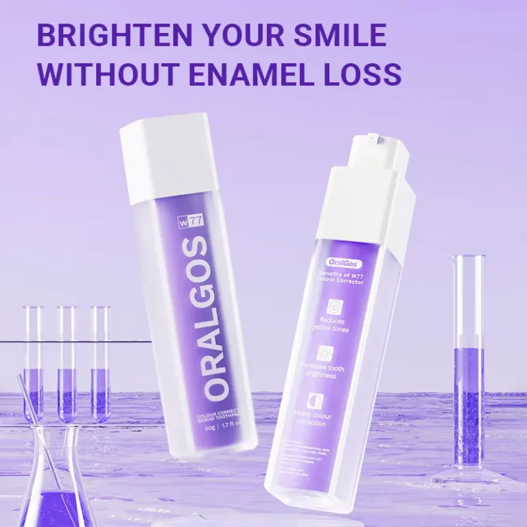 Why OralGos W77 Purple Toothpaste Is a Safer Whitening Choice