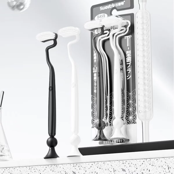 Sweetrip S286 T-Shaped Ultra-Soft Bristle Toothbrush