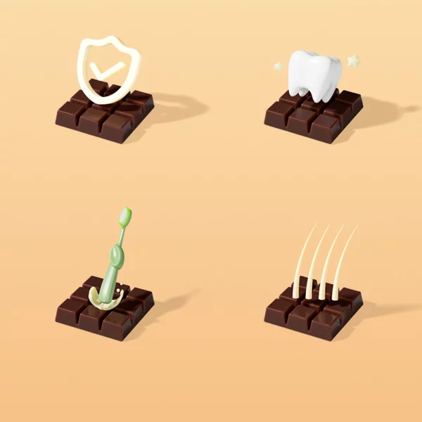 Sweetrip S288 Chocolate Series Soft Toothbrush