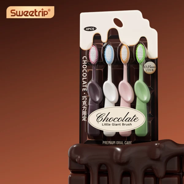 Sweetrip S288 Chocolate Series Soft Toothbrush