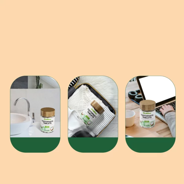 OralGos Toothpaste Tablets A Plastic-Free, Fluoride-Free Innovation for Oral Care