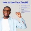 OralGos ZeroBS Toothpaste Tablets Mint Coconut Flavor