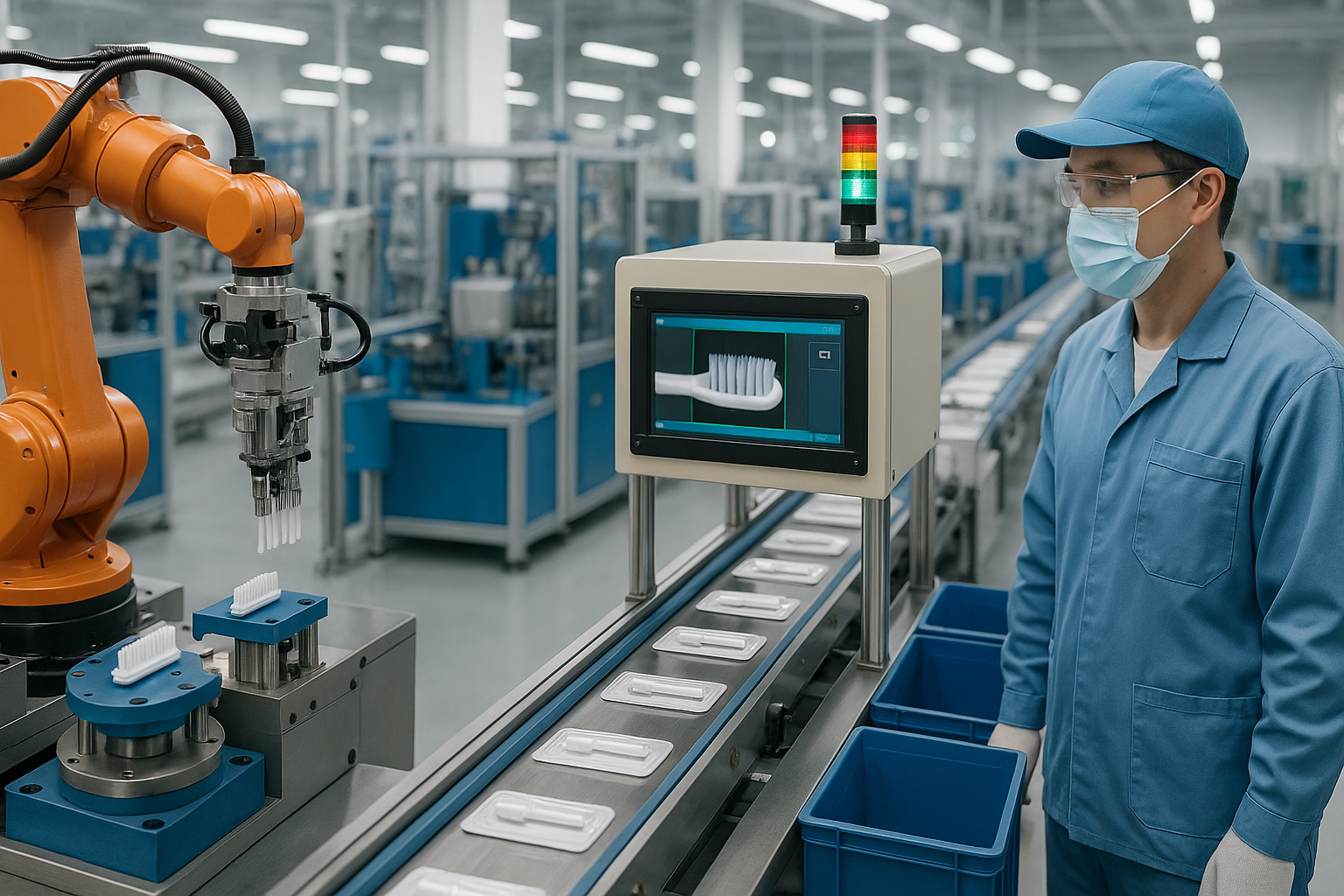 A Certified Chinese Toothbrush Factory with Global Standards