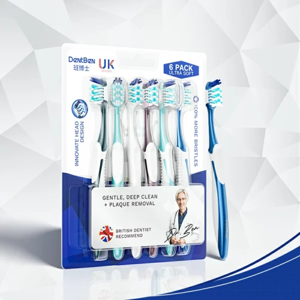 DentBen DB561 Cross-Angled Bristle Toothbrush