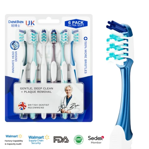 DentBen DB561 Cross-Angled Bristle Toothbrush
