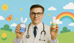 Recommend Toddlers Electric Toothbrush and Toothpaste